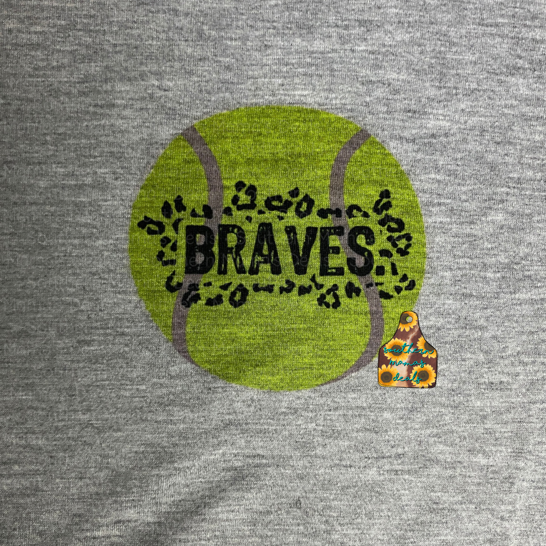 Braves Love All Tennis Tee
