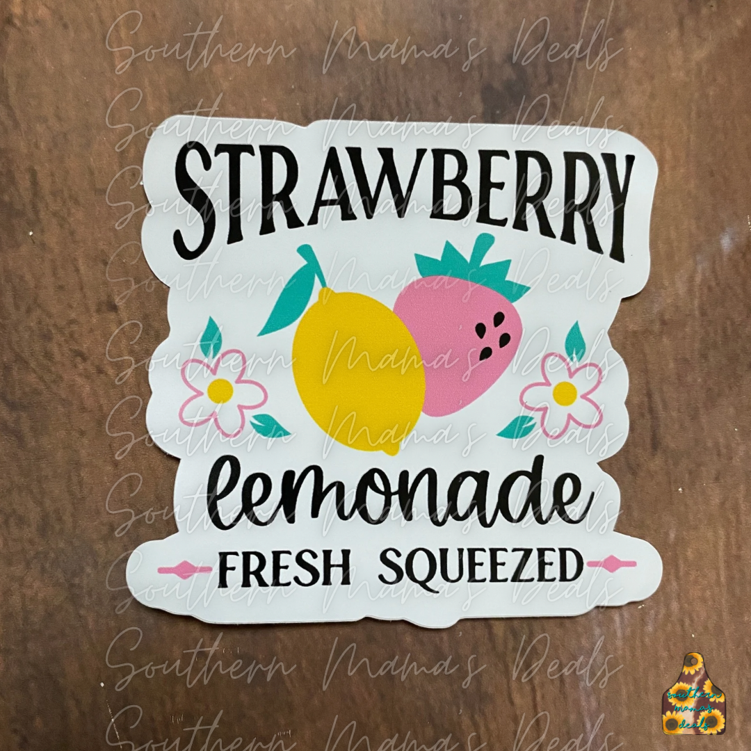 Fresh Squeezed Vinyl Sticker