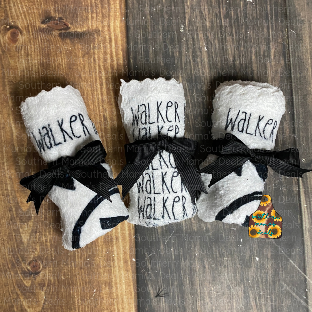 SMD Custom Baby Burp Rags