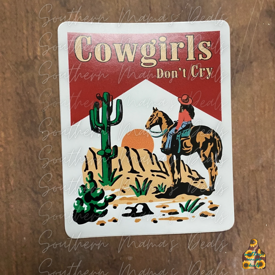 Cowgirls-Vinyl Sticker