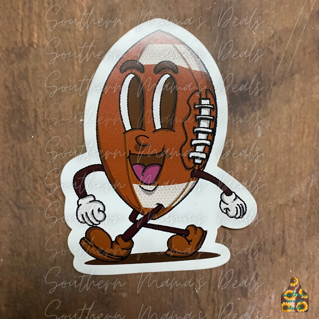 Football Guy Vinyl Sticker