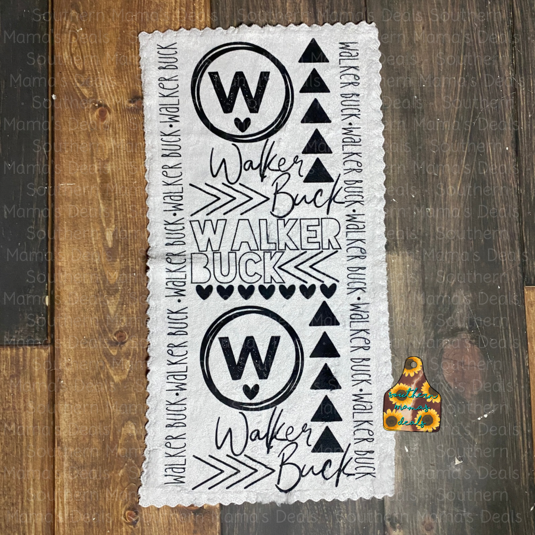 SMD Custom Baby Burp Rags