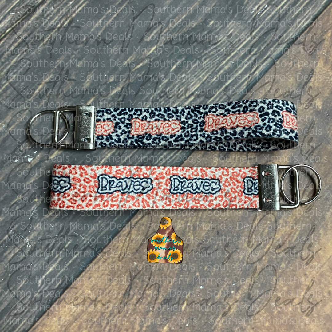 CUSTOM Reversible Leopard Print Wristlet • SMD Original