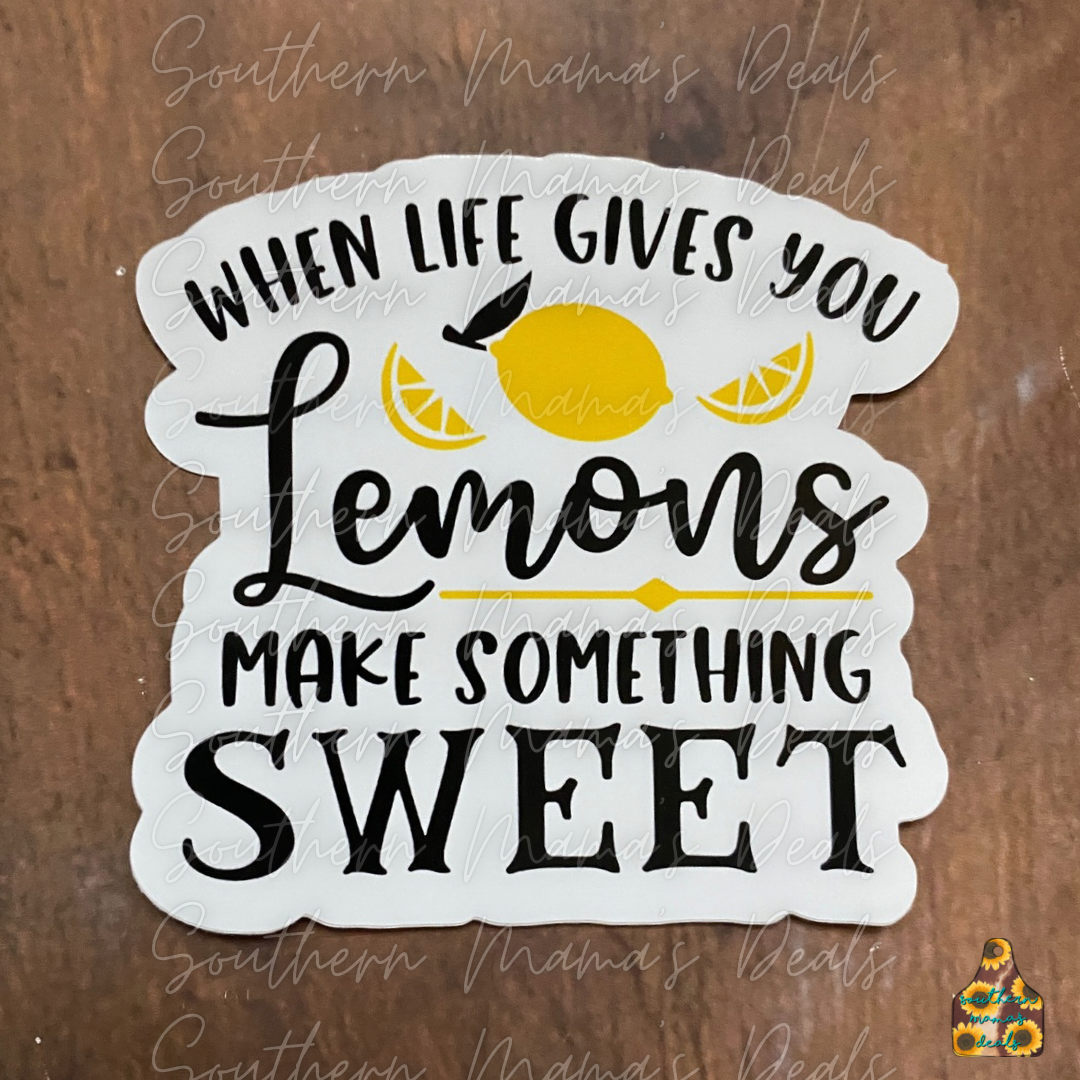 Lemons Vinyl Sticker