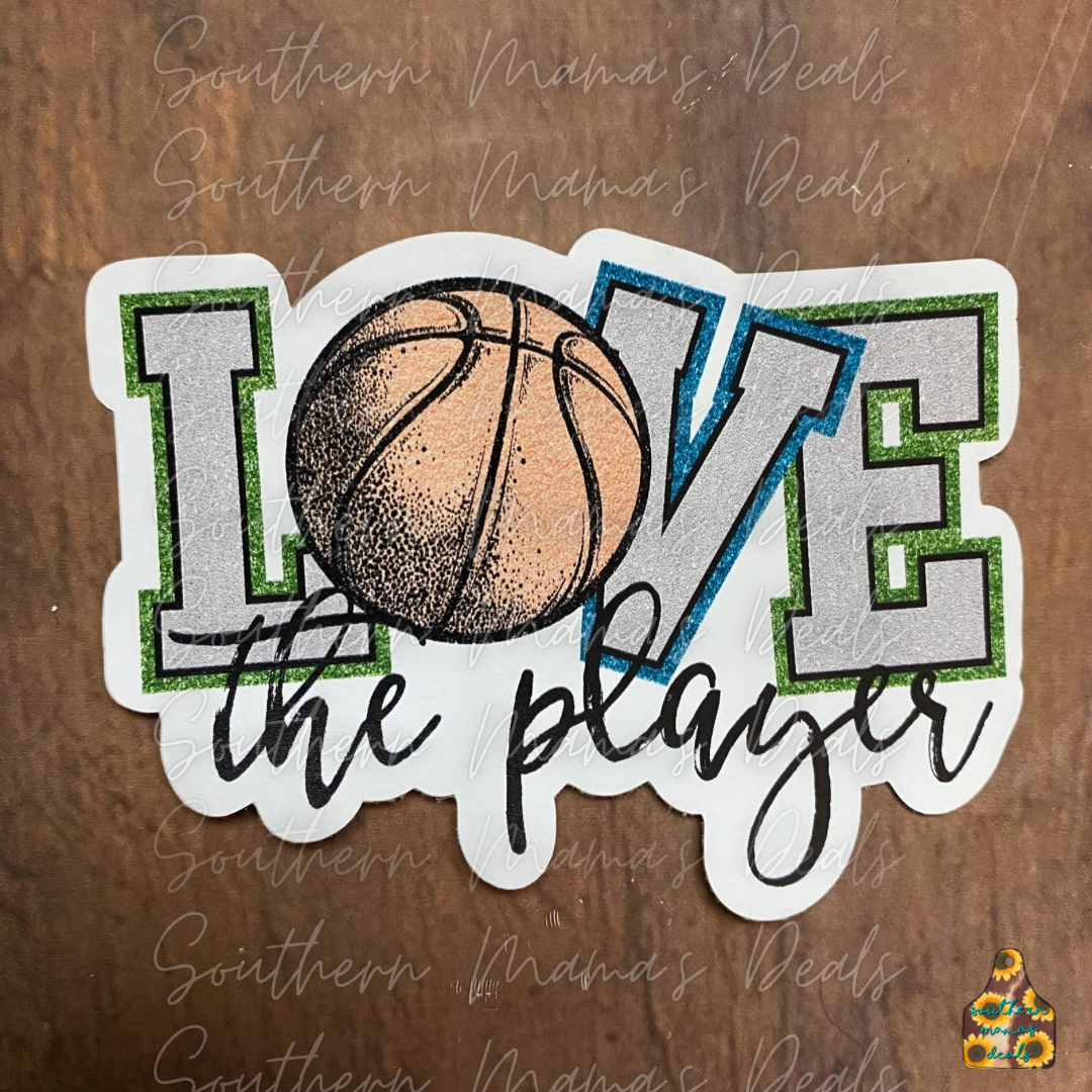 Basketball player Vinyl Sticker