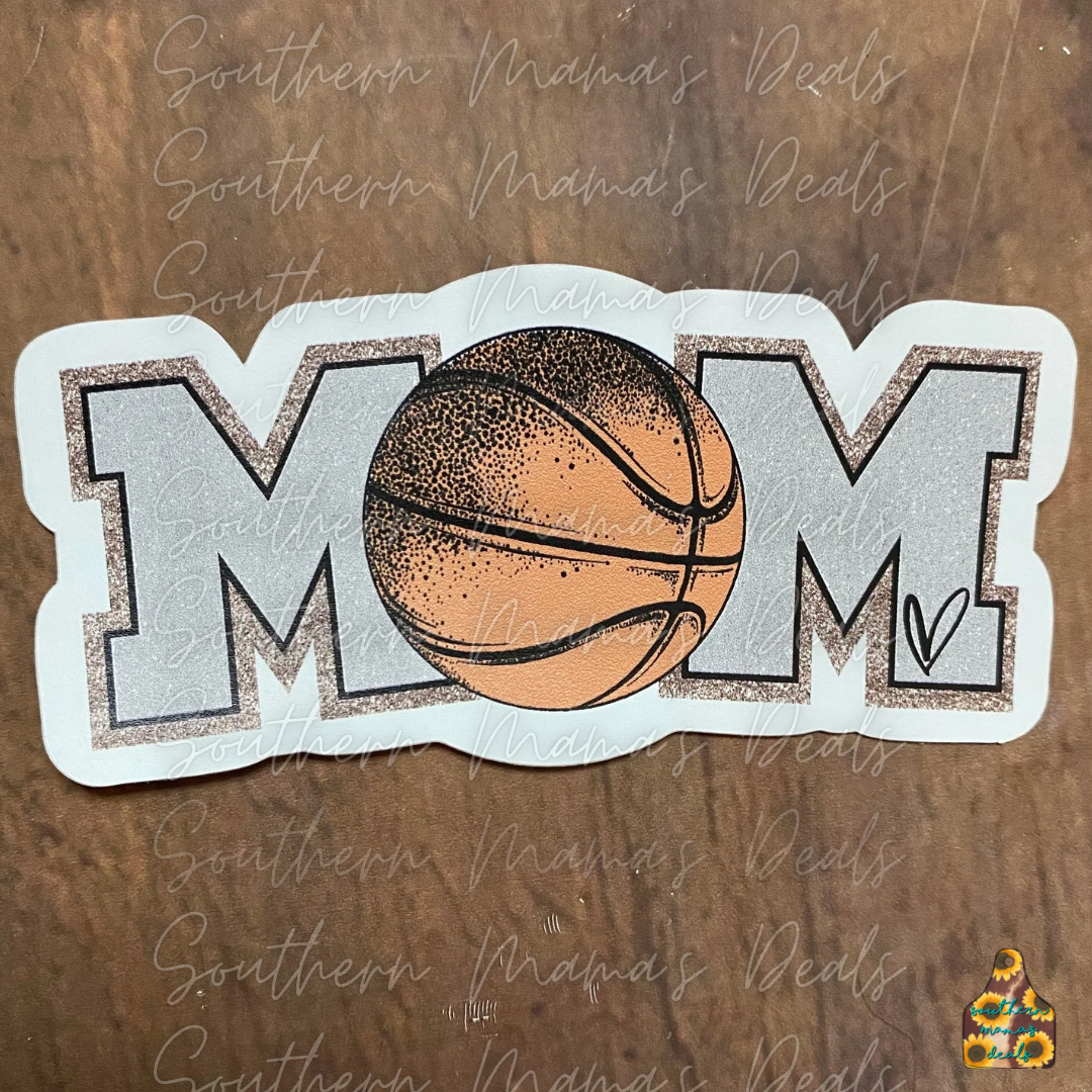 Basketball Mom Vinyl Sticker