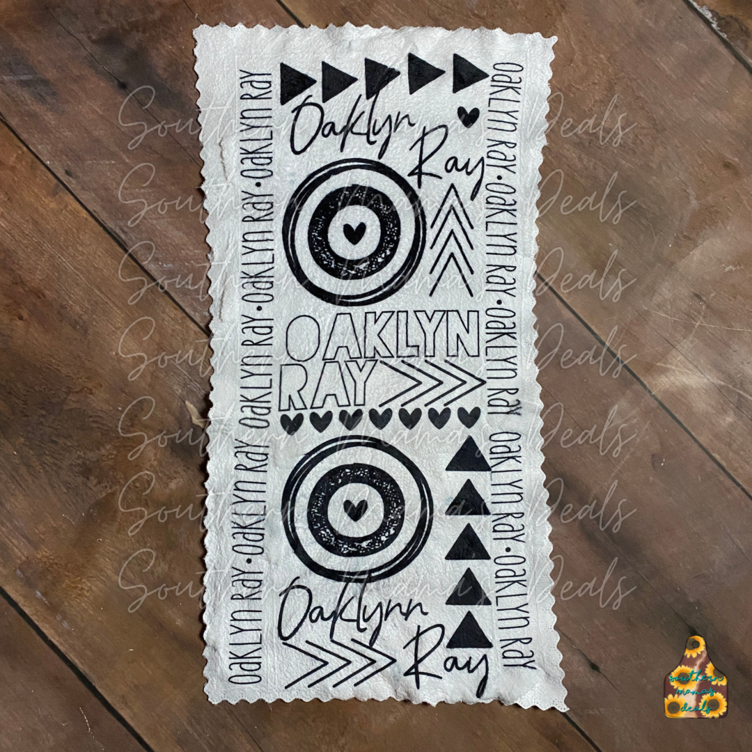 SMD Custom Baby Burp Rags