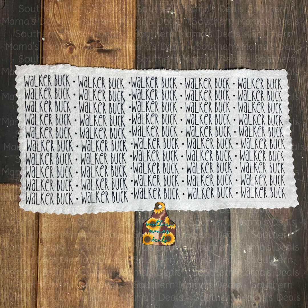 SMD Custom Baby Burp Rags