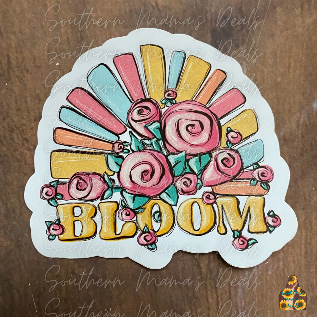 Bloom Vinyl Stickers