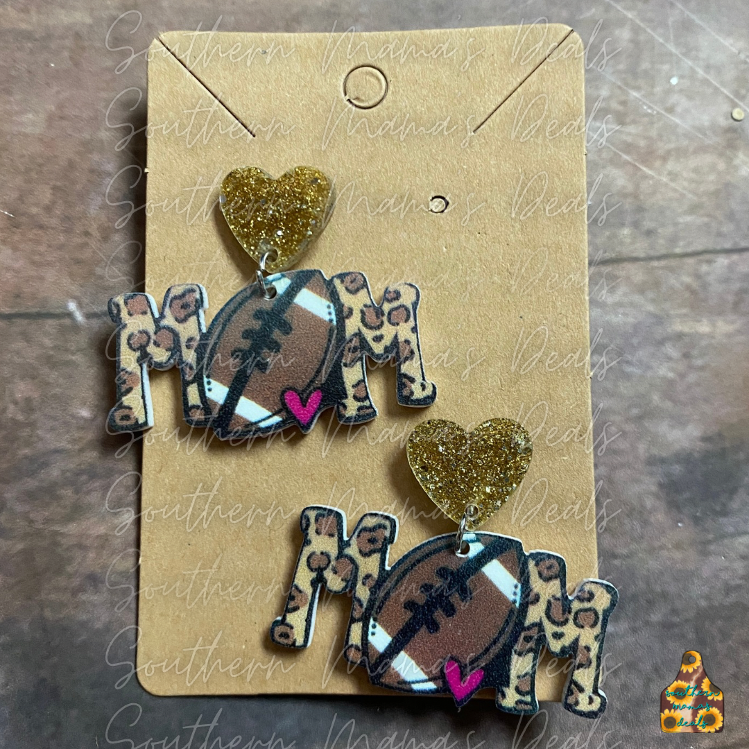 Football Mom Earrings