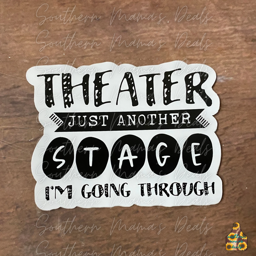 Theater Vinyl Sticker