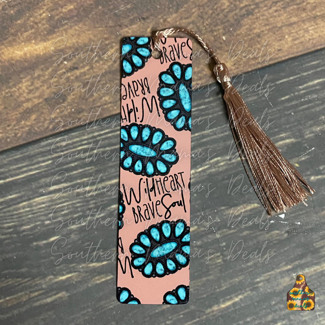 SMD EXCLUSIVE• Wild Heart Brave Soul Bookmark