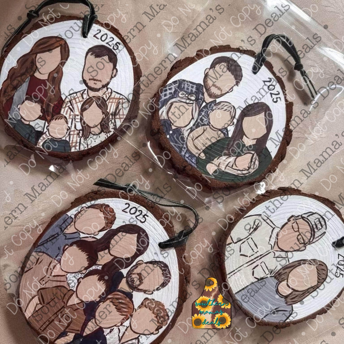 CUSTOM PHOTO ORNAMENT