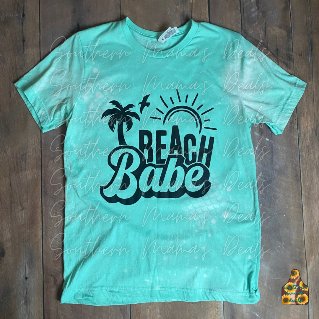 Beach Babe M Bleached Tee