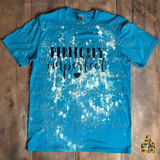 Perfectly Imperfect M Bleached Tee