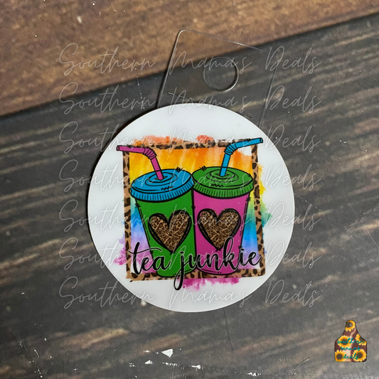 Tea Junkie Sticker