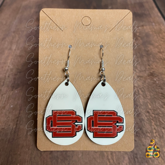 BC (Brownstown) Tear Drop Earrings