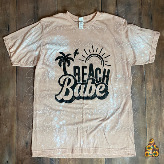 Beach Babe M Bleached Tee