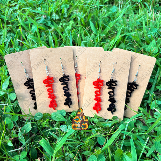 Braves Earrings