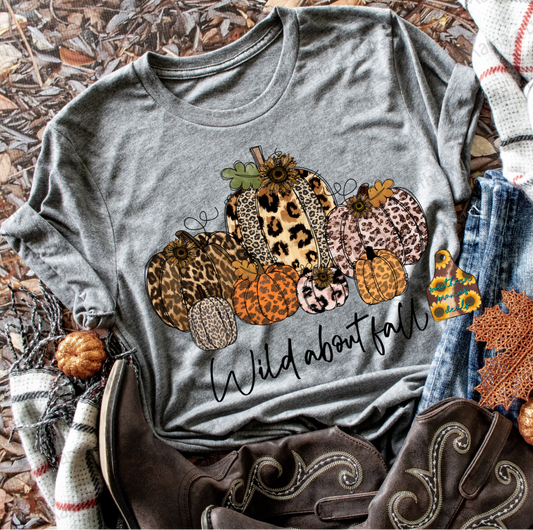 Wild About Fall Pumpkin Tee