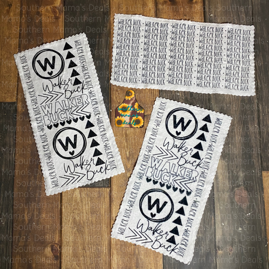 SMD Custom Baby Burp Rags