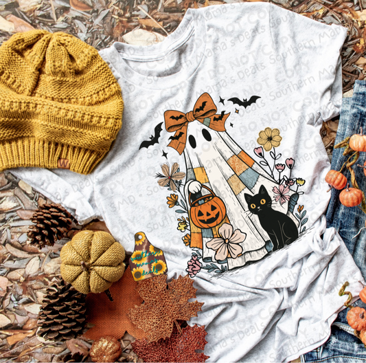 Patchwork Ghost Tee