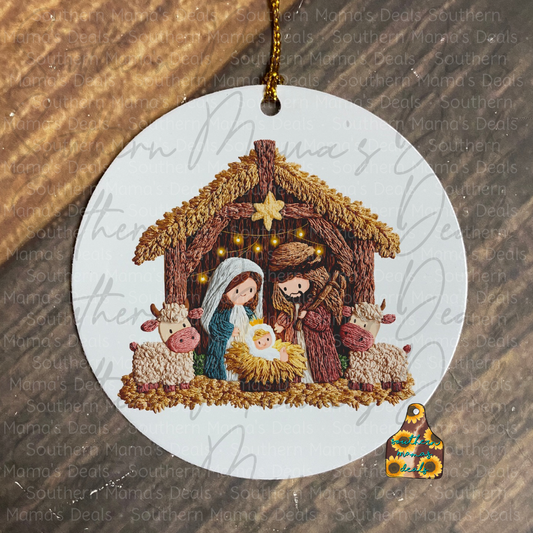 Nativity Ornament