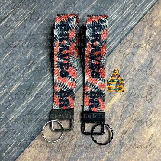 Braves Tie Dye Spirit wear Wristlet • SMD Original