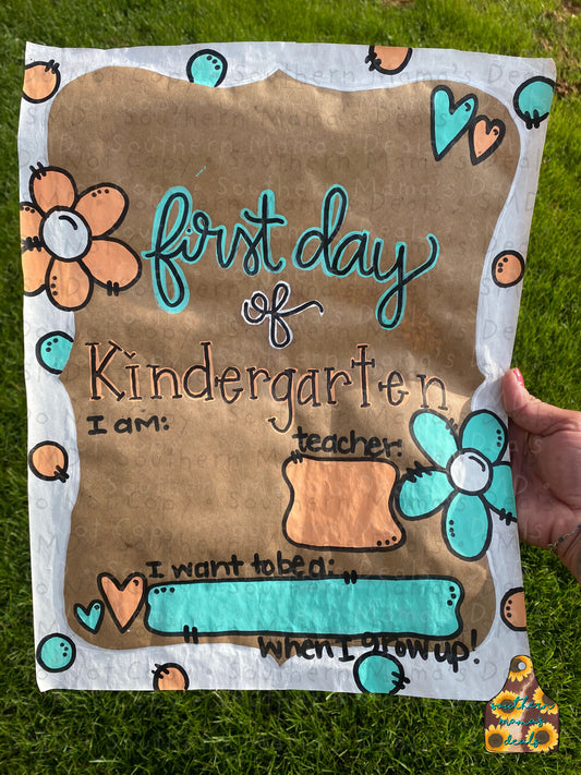 First Day of School Mini Banner