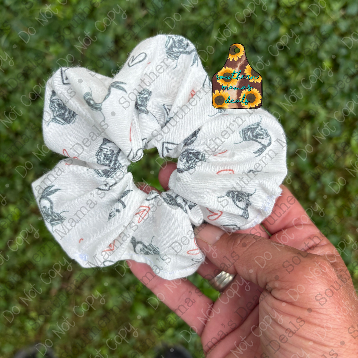 CUSTOM SMD ORIGINAL • BUSINESS • SCRUNCHIE • PROVIDE YOUR BUSINESS LOGO & I'LL DO MY MAGIC