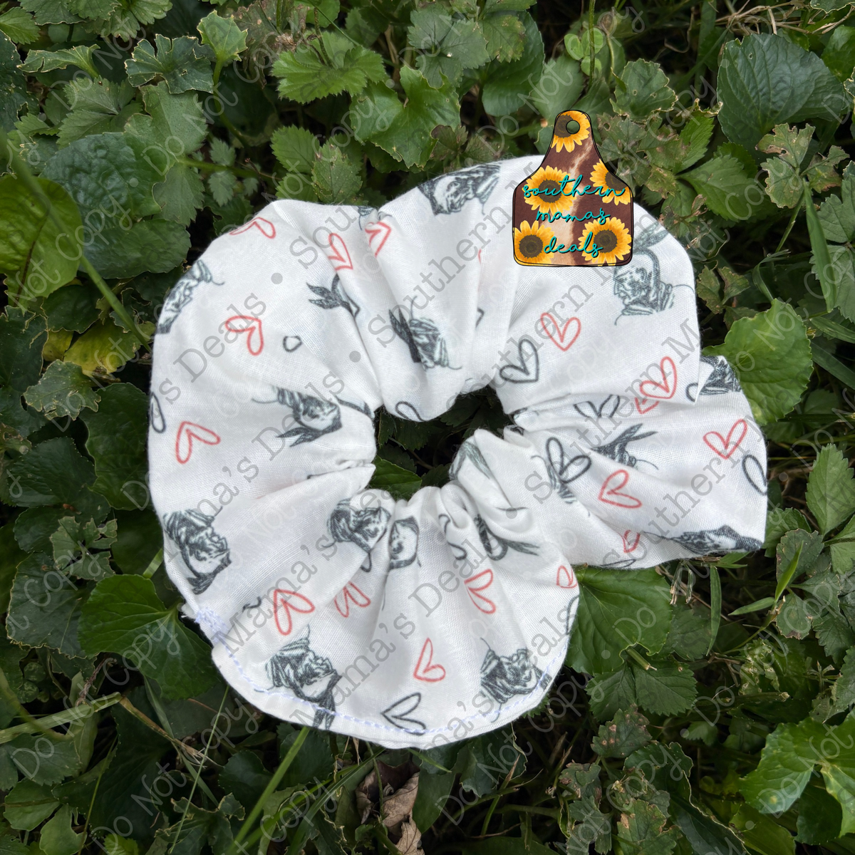 CUSTOM SMD ORIGINAL • BUSINESS • SCRUNCHIE • PROVIDE YOUR BUSINESS LOGO & I'LL DO MY MAGIC