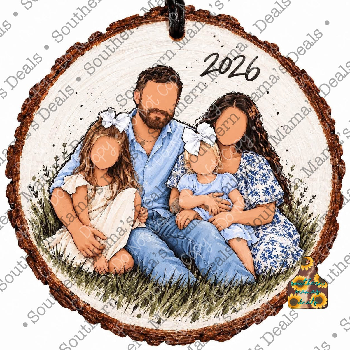 CUSTOM PHOTO ORNAMENT