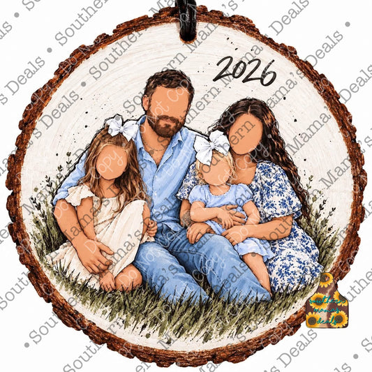 CUSTOM PHOTO ORNAMENT